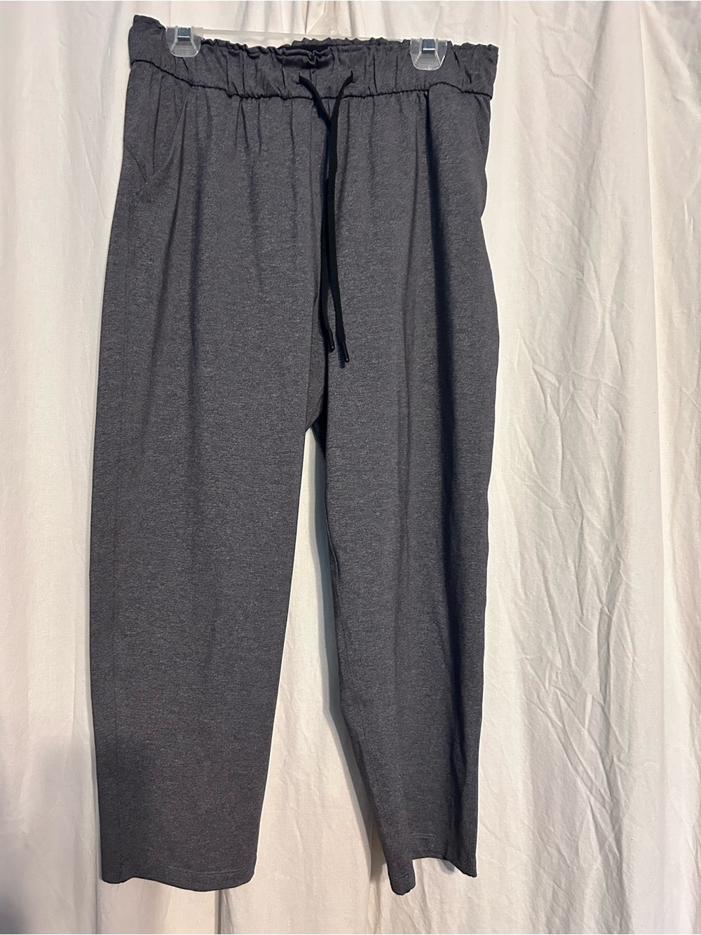 lululemon athletica Women's Dark Gray Drawstring Joggers